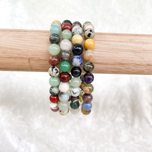 Mixed Stone Chakra | Bracelet | Crystal Life Australia | Crystal Shop | Brisbane