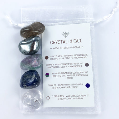 Crystal Kit | Crystal Clear  | Ajna Jewels & Gems | Crystal Shop | Brisbane | Australia 