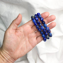 Lapis Lazuli |Tumble Bead  Bracelet | Crystal Life Australia 