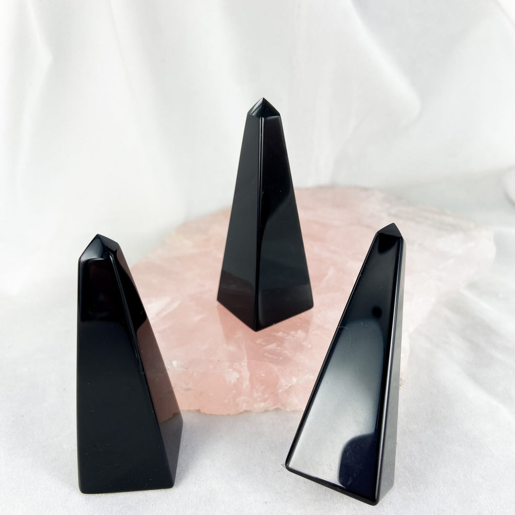 Black Obsidian | Obelisk | Crystal Life Australia | Crystal Shop | Brisbane