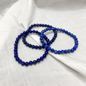 Lapis Lazuli | Bead Bracelet 6mm