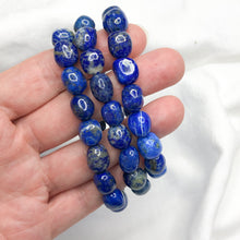 Lapis Lazuli |Tumble Bead  Bracelet | Crystal Life Australia 