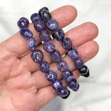 Charoite  |Tumble Bead Bracelet | Crystal Life Australia
