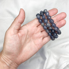 Iolite  |Tumble Bead Bracelet | Crystal Life Australia