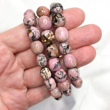 Rhodonite Tumble Bead Bracelet | Crystal Life Australia
