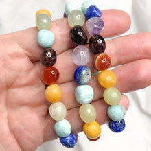 Mixed Crystal | Tumble Bead Bracelet | Crystal Life Australia
