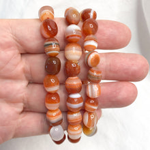 Carnelian | Tumble  Bead Bracelet | Crystal Life Australia