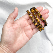 Tiger Eye   | Tumble Bead Bracelet | Crystal Life Australia