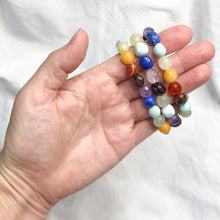 Mixed Crystal | Tumble Bead Bracelet | Crystal Life Australia
