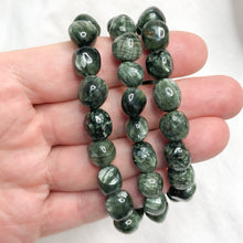 Seraphinite |Tumble Bead Bracelet | Crystal Life Australia 