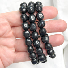 Shungite|Tumble Bead Bracelet | Crystal Life Australia 