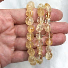 Citrine (Heat Treated) |Tumble Bead Bracelet | Crystal Life Australia 
