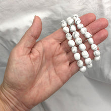 White Howlite  | Tumble Bead   Bracelet | Crystal Life Australia
