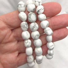 White Howlite  | Tumble Bead   Bracelet | Crystal Life Australia
