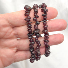 Garnet   | Crystal Chip  Bracelet | Crystal Life Australia