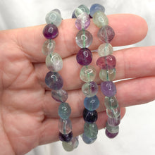 Fluorite  | Tumble Bead Bracelet | Crystal Life Australia