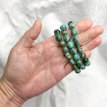 African Turquoise  | Tumble Bead Bracelet | Crystal Life Australia