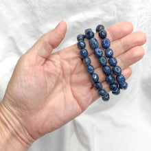 Dumortierite | Tumble Bead Bracelet | Crystal Life Australia
