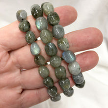 Labradorite | Tumble Bead Bracelet | Crystal Life Australia