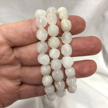 Rainbow Moonstone | Tumble Bead Bracelet | Crystal Life Australia