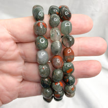 Bloodstone  | Tumble  Bead Bracelet | Crystal Life Australia