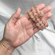 Fire Quartz   | Tumble  Bead Bracelet | Crystal Life Australia