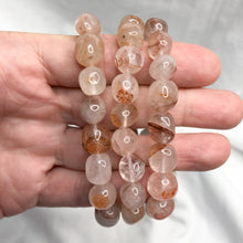 Fire Quartz   | Tumble  Bead Bracelet | Crystal Life Australia