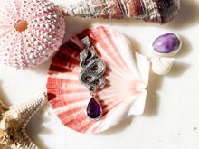Amethyst | Wind Snake | Sterling Silver Pendant | Ajna Jewels & Gems | Crystal Shop | Brisbane | Australia