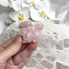 Rose Quartz | Crystal Rabbit Figurine | Crystal Life Australia