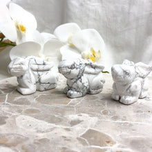White Howlite | Crystal Rabbit Figurine | Crystal Life Australia