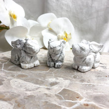 White Howlite | Crystal Rabbit Figurine | Crystal Life Australia