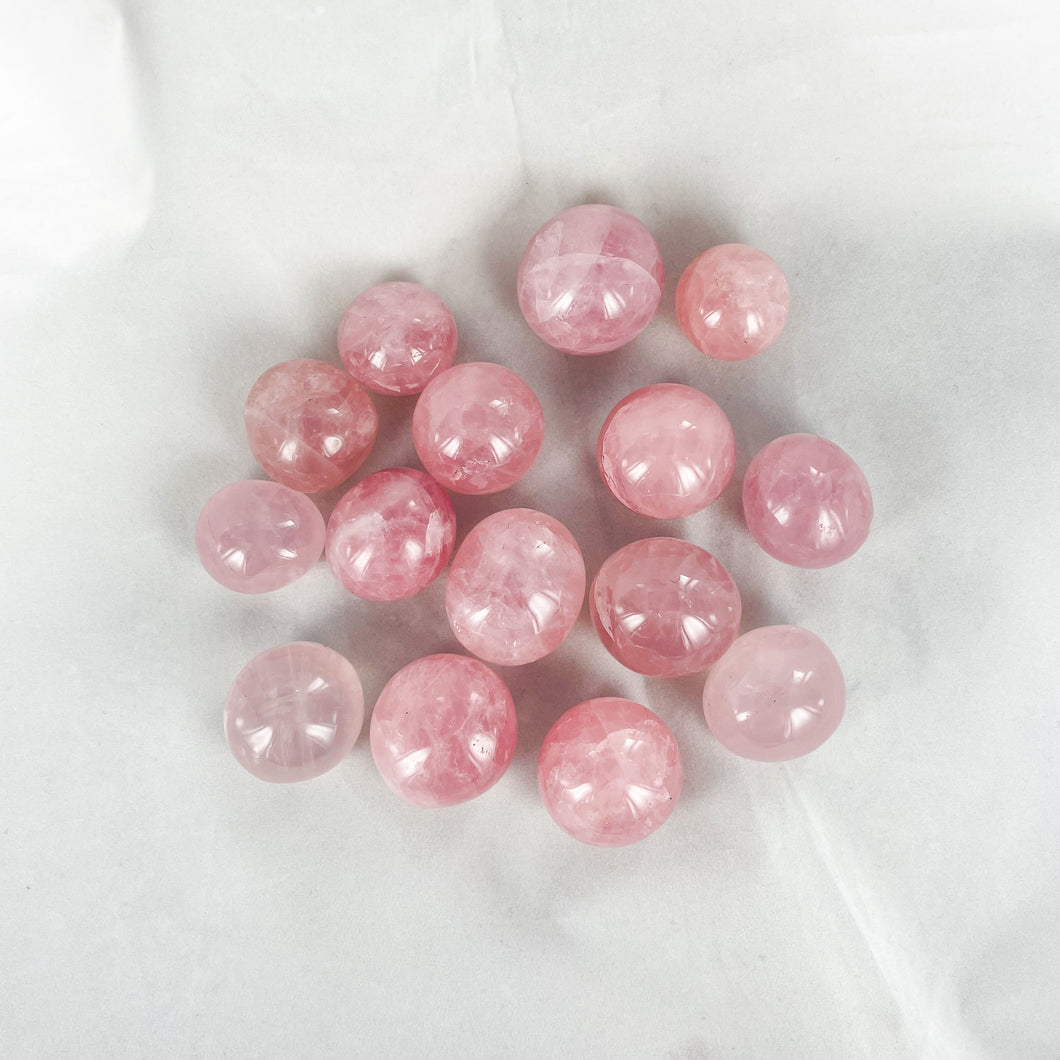 Rose Quartz | Orb | Crystal Life Australia | Crystal Shop | Brisbane