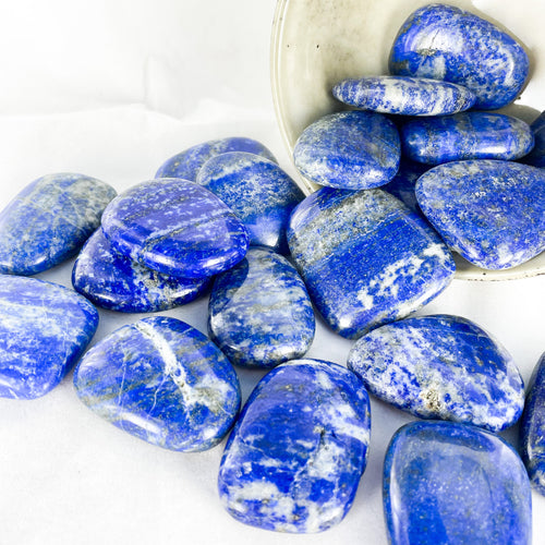Lapis Lazuli | Flat Stone | Crystal Life Australia | Crystal Shop | Brisbane