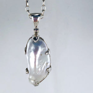 Freshwater Pearl | Sterling Silver Pendant | Ajna Jewels & Gems | Crystal Shop | Brisbane | Australia
