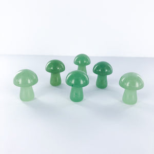 Green Aventurine | Mini Mushroom | Ajna Jewels | Crystal Shop | Brisbane | Australia