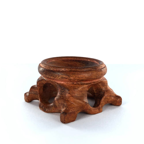 Carved timber | Sphere Stand | Ajna Jewels & gems | Crystal Shop | Brisbane | Australia