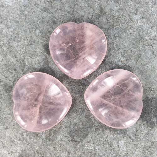 Rose Quartz  | Worry/Thumb Stone | Ajna Jewels & Gems | Crystal Shop | Brisbane | Australia