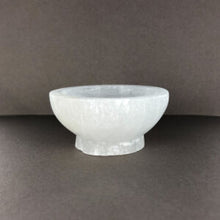 REDUCED Selenite | Round Chalice Charging Bowl 7cm with Imperfections