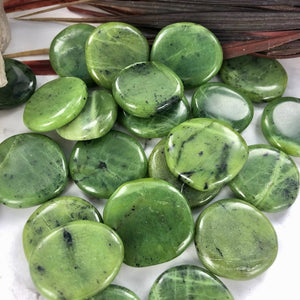 Nephrite Jade | Smooth Stone | Ajna Jewels & Gems | Crystal Shop | Brisbane | Australia