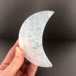 Selenite | Crescent Moon Charging Plate 10cm